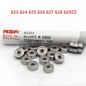 NSK 미니 소형어처 볼 베어링 623 624 625 626 627 628 629 ZZ-2Z 3x10x4 4x13x5 5x16x5 6x19x6 7x22 20개