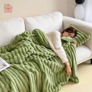 블랭킷 침대이블 퍼 소파담요 플리스 양털
