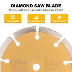 XCAN 1개 85/89/115mm 다이아몬드 건식 절단 디스크 보어 10/15mm 화강암 대리석 콘크리트 세라믹 블레이