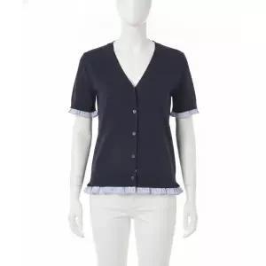 ROEM 리본버튼 우븐매칭 가디건 RMCKG38RT1 632932
