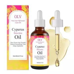 Cyperus Rotundus 제모용 오일, 체모 성장 부담 ., 여성 및 남성용 자연유래 제모 오일 모이스처라이징 진