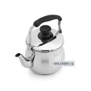 퀸센스 샤이니 인덕션 주전자 1.5L 스텐주전자