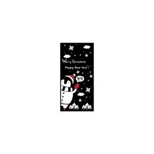 크리스마스 데코 유리창스티커 (안녕펭귄A 중형 좌측)