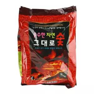 [하프클럽/셀럽하우스]가마골 나무 숯 2kg 7-8인용