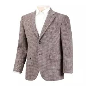 [파파브로] 남성 체크 패턴 모직 콤비 자켓 HM-COA-56