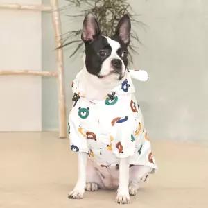 강아지 우비 바람막이 애견 비옷 S M L XL