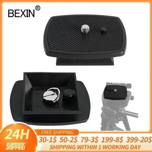 Dslr 퀵 릴리스 플레이트 카메라 삼각대 헤드 어댑터 (1/4 나사 포함) Yunteng Velbon 690 590 600