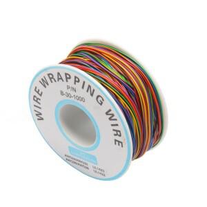 280m 30AWG 포장 와이어 주석 도금 구리 B-30-1000 케이블 브레드 보드 점퍼 절연 전자 도체 커넥터