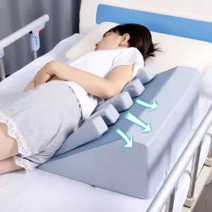 욕창 노인 패드 베개 쿠션 침대 삼각 각도 요양원 보조