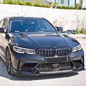 전면  입구 그릴 후드 메쉬 범퍼 그리드 튜닝 액세서리 BMW 3  G20 G21 2019-2022  용 바디 키트