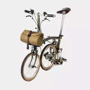 [WOTANCRAFT] 우탄크래프트 브롬톤백 Y-BAG BROMPTON Khaki Brown