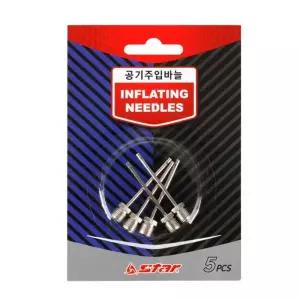 에어펌프 공기 주입바늘 5개 1p 축구 농구공 볼류/공기주입 에어펌프