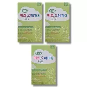 [셀러허브]고려은단 키즈 오메가3 30구미 젤리 3박스 (S51150594)