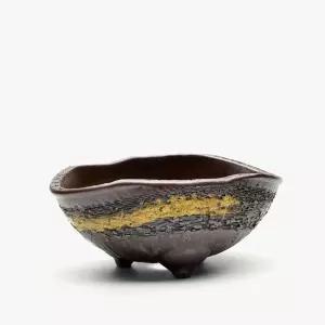 타원형 토기 다육식물 화분 중형 23x16x10cm 자연소재