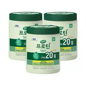 매일유업 셀렉스 식물성 프로틴 당솔브 미숫가루맛 266g 3통