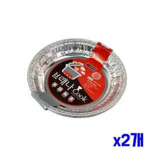 재활용 가능 직화 냄비 3000ml 3개입 x2 캠핑 직화용 오븐 일회용 멀티