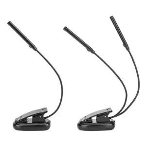 led클립라이트 책 독서 빛 램프 터치 usb 테이블 책상
