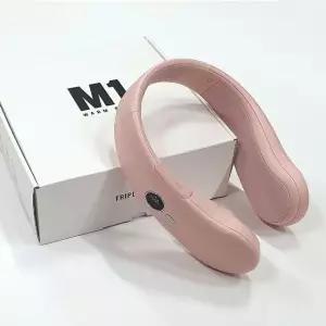 넥워머 넥밴드히터 넥히터 목걸이형 목워머 트리플블랙 온열기 M1(핑크)