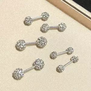 볼피어싱 미니큐빅피어싱 귀걸이 미니 패션 여성 액세서리 큐빅 3mm