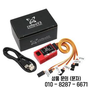 프리시전 FMS 리플렉스 V3 비행 컨트롤러 자이로 안정기 RC 항공기 워버드 고정 기능 드론 헬리콥터