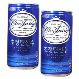 탄산 일화 초정탄산수 플레인 60캔 190ml (30캔x2박스)