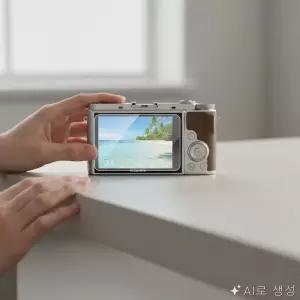 강샵 카메라 액정 화면 보호필름 버블HD필름