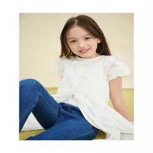 빈폴 키즈 BI5471G030 아동 피스 유아 아일렛 레이어드 민소매 아이보리 4987520