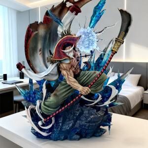PVC 40cm 에드워드 뉴게이트 액션 피규어 -Lx Gk 스태츄 화이트비어드 원피스 수집용 장난감 방 데스크탑