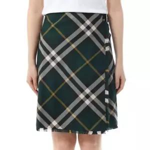 BURBERRY Check wool kilt 8083016 체크 울 킬트 4160299