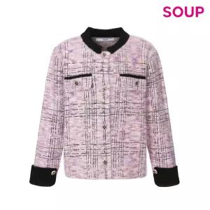 아크릴 블렌드 트위드 카디건 (SACGD8T)