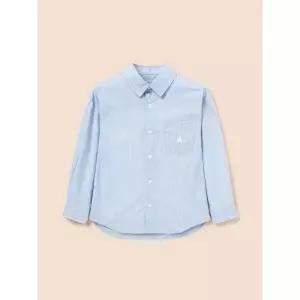 [BEANPOLE KIDS] 클래식 스트라이프 셔츠  스카이 블루 (BI6864U04Q)