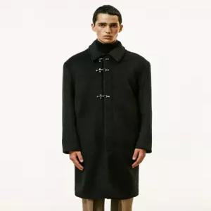 에스에스와이 덱후크 싱글 맥 코트 블랙 겨울 싱글 코트 23fw deck