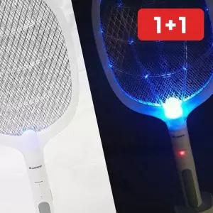 전기모기채 블루밍 수동 자동 오토모기채 모기유인 (1+1)