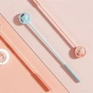[알티피아]실리콘 빨대 솔 실리콘 세척솔 재사용 텀블러 아기 젖병 다용도