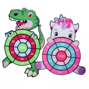 애니멀 다트판 보드게임 악어 유니콘 캐릭터 놀이 완구
