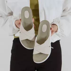 SOVO 페페 웨지 슬리퍼 샌들 5cm