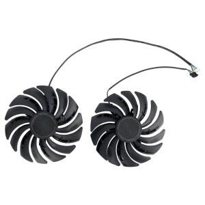 MSI RTX 3070 3060 Ti Ventus 2X 그래픽 카드 냉각 팬(팬-AB)용 InRobert 95mm PLD10010S12H RTX3060 RTX3070 GPU