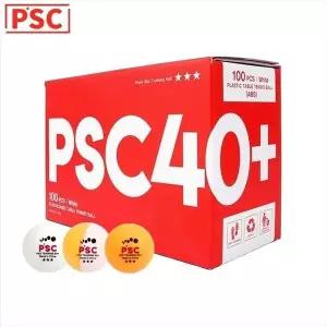 [하프클럽/]PSC 탁구공 S40  3성 ABS 100개입 연습용 레슨용 플라스틱볼