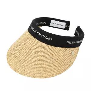 [부산점][헬렌카민스키]헬렌카민스키 비앙카 10 여성 바이저 HAT52491 NATURAL BLACK