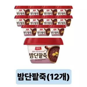 동원, 양반 밤단팥죽, 285g, 12개