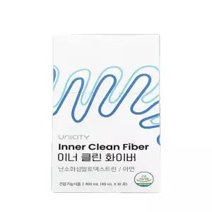 유니시티 이너 클린 화이버 (40ml X 10포) 망고향 액상타입(AD)