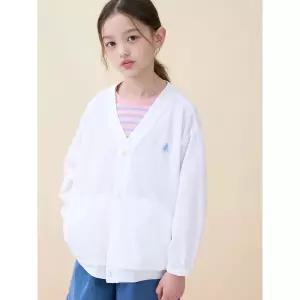 [BEANPOLE KIDS] [시즌오프 30%] 핫썸머 시어 가디건 - 화이트 (BI6441U011)