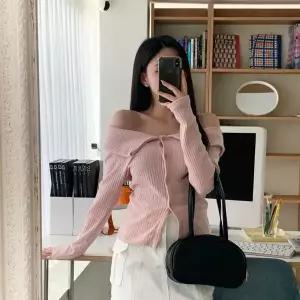 여자 망토 귀여운 넓은 카라 가디건