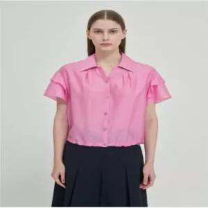 [모다아울렛][올리비아로렌]플루이드 슬리브 블라우스 VOCNS5M5211_KG