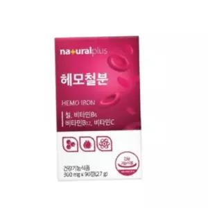 대용량 헤모 철분 철 보충 비타민 비 B 6 12 C 성인 청소년 영양제 90정