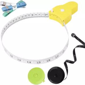 바디 테이프 60인치 150cm - 4개입 한 손으로 체중 감량과 근육 증가를 정확하게 측정할 수 있는 수축식