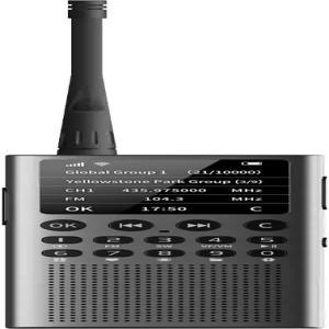 조용 WT2 4G+WiFi 무제한 범위 래피드 PoC 양방향 라디오 50 000km 이상 글로벌 인터콤 및 406.1MHz-470MHz
