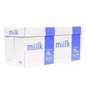 [miilk]한국 밀크복사용지 A4(75g) 2Box / 5,000매