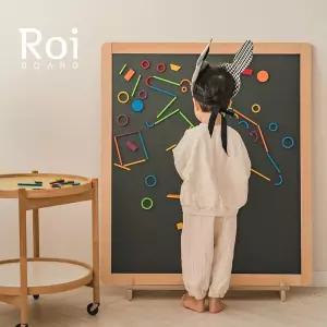 로이 더블 보드 그란데 / 유아 자석 칠판 화이트 자작나무