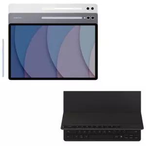 갤럭시탭S10 플러스 5G 256G+슬림키보드북커버 정품패키지/실버색상/사은품증정